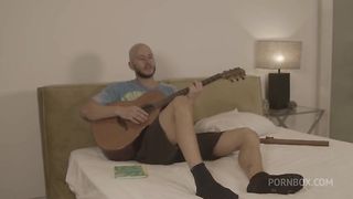 SQUIRT EXPLOSION Part 1: Colombian Step-Sister Veronica Leal receives a Yoni massage by her foot fetishist Step-Brother