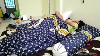 She's have feeling sex so much after end menstruation, fuck her 69 style during Raining out side Full MV