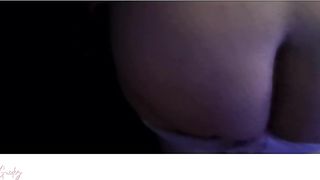 Hot wife having sex with her husband. The wonderful Vivi Guedez had sex with her husband after he got home from work and she was waiting on the bed wearing just black lingerie and horny to fuck him.