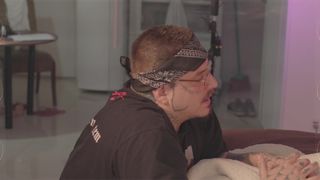 Behind the scenes of a porn recording