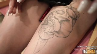 Behind The Scenes - Taking It Deep In The Ass - Joey White -