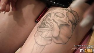 Behind The Scenes - Taking It Deep In The Ass - Joey White -