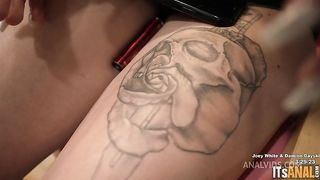 Behind The Scenes - Taking It Deep In The Ass - Joey White -