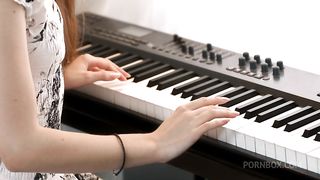 Slender teen hard fucked in all holes