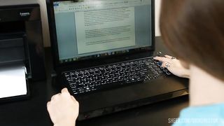 Slim teen unwinds with anal