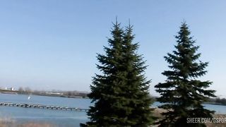 Anal threesome for the perfect ass of sexy czech blonde girl