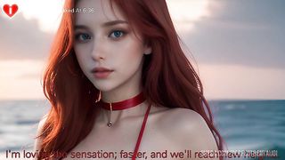 [Beach Anime Episode] Red Succubus Waifu Got HUGE TITS + Fuck Her BIG ASS On The Beach - Uncensored Hyper-Realistic Hentai Joi, With Auto Sounds, AI [17min Video + 78 4k Images (39 Naked)]