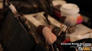 Behind The Scenes - Savannah Bond Gets Anal Creampied