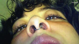 A HUNGRY GIANTESS FINDS YOU AND DEVOURS YOU.