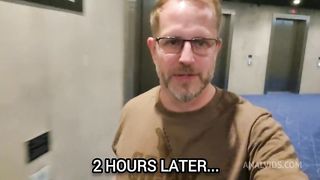 Pornstar Ania Kinski gets fucked in the ass by a fan who wants to try out in the porn industry