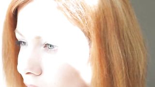 Skinny redhead gets her tight asshole fucked