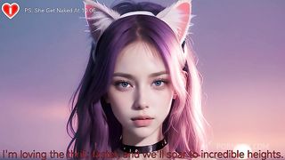 Pink Cat Girl Waifu Wanna Her HUGE TITS To Be Cuddled + Fuck Her BIG ASS On The Beach - Uncensored Hyper-Realistic Hentai Joi, With Auto Sounds, AI [SUB’S VIDEO]