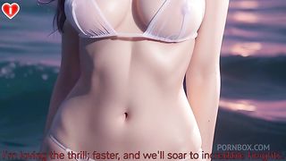 Pink Cat Girl Waifu Wanna Her HUGE TITS To Be Cuddled + Fuck Her BIG ASS On The Beach - Uncensored Hyper-Realistic Hentai Joi, With Auto Sounds, AI [PREMIUM VIDEO]