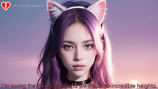 Pink Cat Girl Waifu Wanna Her HUGE TITS To Be Cuddled + Fuck Her BIG ASS On The Beach - Uncensored Hyper-Realistic Hentai Joi, With Auto Sounds, AI [PREMIUM VIDEO]