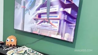 Sonho erotico com hentai do cosplay Kakashi, recebeu uma mamada comeu o cuzinho dela e encheu de leite! NARUTO!