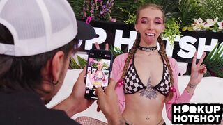BREEZY BRI SUCKS, FUCKS AND GETS GLAZED