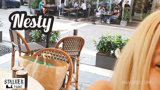 GET INSIDE "a Making-of porn / Behind the scenes" movie Hungarian Blondes Nikky Thorne and Nesty share cock