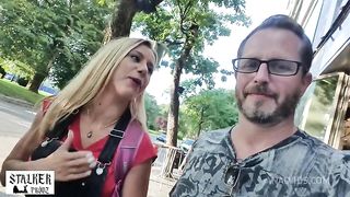 GET INSIDE "a Making-of porn / Behind the scenes" movie Hungarian Blondes Nikky Thorne and Nesty share cock