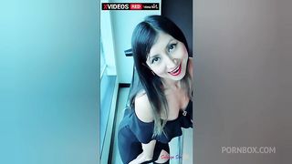 Sexy Secretary In Pantyhose Seduces Her Boss - Anal Sex Office