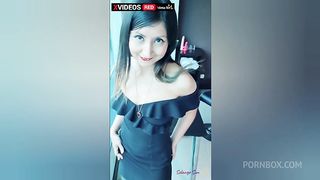 Sexy Secretary In Pantyhose Seduces Her Boss - Anal Sex Office