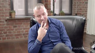 First casting for Foxy Slave at porn studio FLX016