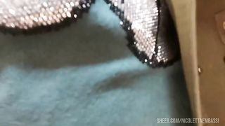 Big ass to spy on in the clothing store