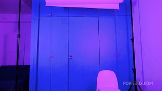 (DRY) Foursome, hard anal, blowjob, fetish with Ania Kinski, HPG, Doryann & Daphnee