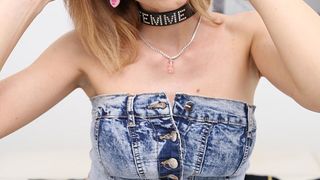 FIRST INTERRACIAL DP - Fanta Sie Stretches Her Holes During Rough Sex DP Debut SZ3069