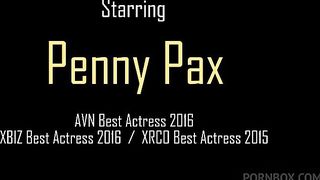 Busty Redhead Penny Pax Finger Fucks Her Perfect Pussy And Cums!