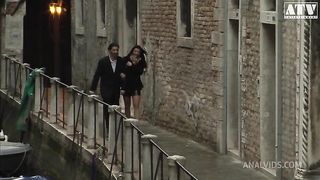 Bijou and Nataly Von cougar sluts with small breasts get anal penetrated and want mouthful