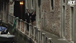 Bijou and Nataly Von cougar sluts with small breasts get anal penetrated and want mouthful