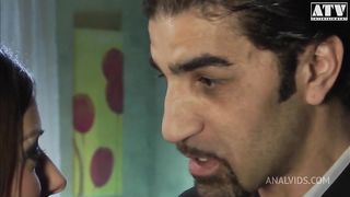 Debbie White is an experienced female slut with huge breasts and brunette hair in a double penetration and ass fucking