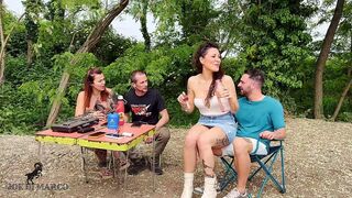 CAMPING IN ITALY ENDED UP IN AN ORGY