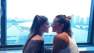 SWEET LESBIAN MOMENTS, CUNNILINGUS & FOOT FETISH