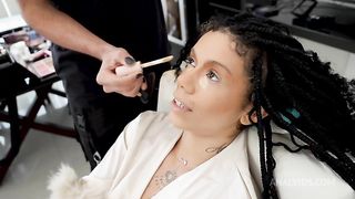 Behind the Scene from Super cute brazilians Mih Ninfetinha gets anal fisted by Vitoria Beatriz and they are assfucked by 5 cocks with DAP, DP Prolapse,Hot latina Alice Lins assfucked by 5 huge cocks