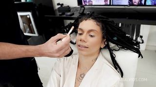 Behind the Scene from Super cute brazilians Mih Ninfetinha gets anal fisted by Vitoria Beatriz and they are assfucked by 5 cocks with DAP, DP Prolapse,Hot latina Alice Lins assfucked by 5 huge cocks