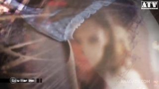 Lulu Martinez tattooed slut with brunette hair gets all holes filled by monster cock and ass fucked