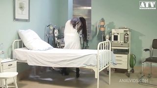 Mira Sunset a whore MILF with small natural breasts and red hair loves it in the ass and wants her mouth filled