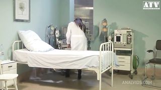 Mira Sunset a whore MILF with small natural breasts and red hair loves it in the ass and wants her mouth filled