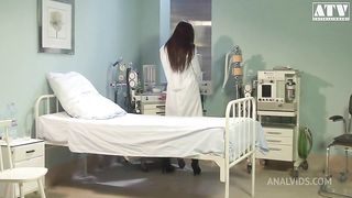 Mira Sunset a whore MILF with small natural breasts and red hair loves it in the ass and wants her mouth filled