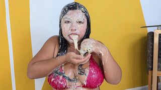 PUKE ON HAIR