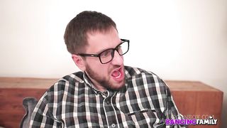 Banging Family - a Big Breasted StepMom is Getting Pounded in the Ass hard by her StepSon