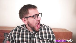 Banging Family - a Big Breasted StepMom is Getting Pounded in the Ass hard by her StepSon