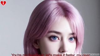 Pink Hair Waifu Model Want Her HUGE ASS To Be Fucked POV - Uncensored Hentai Joi, With Auto Sounds, AI [33min Video + 158 Imges (77 naked)]
