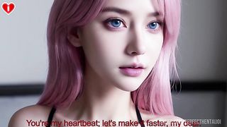 Pink Hair Waifu Model Want Her HUGE ASS To Be Fucked POV - Uncensored Hentai Joi, With Auto Sounds, AI [33min Video + 158 Imges (77 naked)]