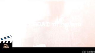 Public Outdoor Interracial BBC Deepthroat Blowjob and Fuck
