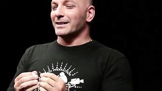 Asia Morante a mature slut with big perky tits and brunette hair gets her ass penetrated outside