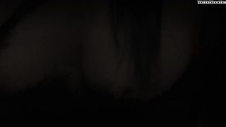 Kyra Banks a slut with small tits and brunette hair has her pussy and ass stretched by a big cock