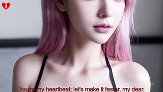 Pink Hair Waifu Model Want Her HUGE ASS To Be Fucked POV - Uncensored Hentai Joi, With Auto Sounds, AI [PREMIUM VIDEO]