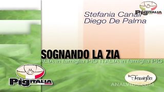 Hot milf Stefania Canali as an aunt opens her deep ass to horny pussy-abstinent cock